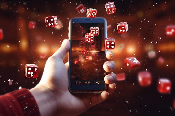 Pengguna mobile meninjau pembayaran akun